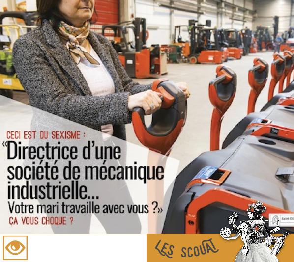 visuel SCOUAT - Sexisme ? Ça vous choque ?