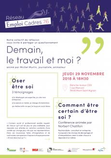 Invitation Emploi Cadres 76 - Demain, le travail et moi ?