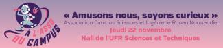 Bandeau de l'événement "À l'asso du campus"